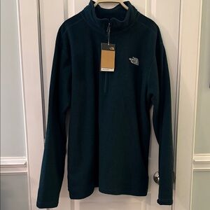 The North Face green Quarter-Zip Fleece